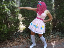 Size: 1280x962 | Tagged: safe, artist:rainboredwood, pinkie pie, human, cosplay, irl, irl human, photo, solo