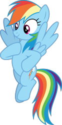 Size: 4634x9345 | Tagged: safe, artist:chrzanek97, derpibooru import, rainbow dash, pegasus, pony, the saddle row review, absurd resolution, cute, dashabetes, female, mare, simple background, solo, transparent background, vector