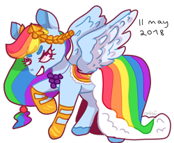 Size: 1655x1366 | Tagged: safe, artist:omtaii, derpibooru import, rainbow dash, pegasus, pony, the best night ever, clothes, dress, gala dress, simple background, solo, transparent background