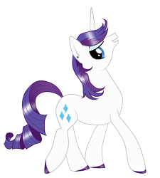 Size: 2700x3000 | Tagged: safe, artist:shark-sheep, elusive, rarity, pony, unicorn, earring, rule 63, solo