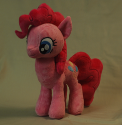 Size: 1815x1854 | Tagged: safe, artist:whiteheather, pinkie pie, irl, photo, plushie