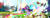 Size: 1600x572 | Tagged: safe, artist:pixelkitties, princess celestia, twilight sparkle, alicorn, pony, rainbow falls, running