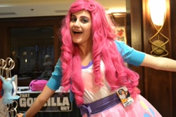 Size: 2048x1366 | Tagged: safe, artist:pinkiespartycannon12, pinkie pie, human, equestria girls, cosplay, irl, irl human, photo, solo