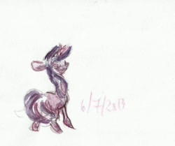 Size: 684x572 | Tagged: safe, artist:394vikingpinkiepie, derpibooru import, twilight sparkle, solo, traditional art