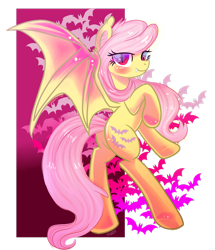 Size: 2271x2641 | Tagged: safe, artist:xwhitedreamsx, fluttershy, pony, bipedal, blushing, female, flutterbat, simple background, solo, transparent background