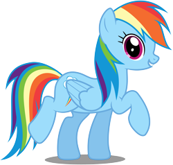 Size: 6400x6080 | Tagged: safe, artist:dashiesparkle, derpibooru import, rainbow dash, pegasus, pony, .svg available, absurd resolution, looking at you, simple background, smiling, solo, svg, transparent background, vector