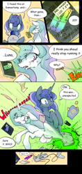 Size: 800x1688 | Tagged: safe, artist:toki, princess celestia, princess luna, alicorn, pony, ask snake luna, comic