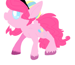 Size: 637x552 | Tagged: safe, artist:angelstar000, pinkie pie, earth pony, pony, older, simple background, solo, white background