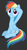 Size: 458x840 | Tagged: safe, derpibooru import, rainbow dash, pegasus, pony, salute, solo