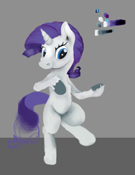 Size: 2240x2888 | Tagged: safe, artist:php64, rarity, pony, unicorn, standing