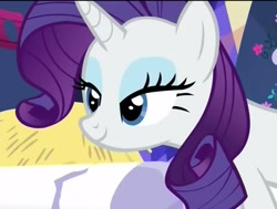 Size: 463x350 | Tagged: safe, screencap, rarity, pony, unicorn, female, horn, mare, white coat