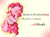 Size: 3000x2200 | Tagged: safe, artist:haruno hiroka, pinkie pie, earth pony, pony, anatomically incorrect, blushing, broken english, cute, diapinkes, incorrect leg anatomy, pillow hug, pixiv, quote, sleeping, solo