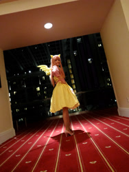 Size: 3672x4896 | Tagged: safe, artist:banair, fluttershy, human, cosplay, irl, irl human, photo, solo