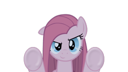 Size: 1600x900 | Tagged: artist needed, source needed, safe, pinkie pie, earth pony, pony, fourth wall, looking at you, pinkamena diane pie, simple background, smiling, solo, transparent background, vector