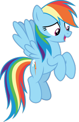 Size: 3846x5987 | Tagged: safe, artist:sinkbon, derpibooru import, rainbow dash, pegasus, pony, the mean 6, female, mare, simple background, solo, transparent background, vector