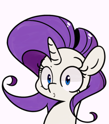 Size: 700x800 | Tagged: safe, artist:turtlefarminguy, rarity, pony, unicorn, female, horn, mare, solo, white coat