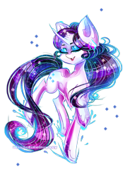 Size: 2893x4092 | Tagged: safe, artist:minamikoboyasy, rarity, pony, unicorn, female, horn, mare, solo, white coat