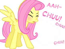 Size: 2048x1536 | Tagged: safe, artist:proponypal, fluttershy, pegasus, pony, cute, mucus, nostrils, sneezing, sneezing fetish, snot, solo, spray