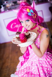 Size: 1867x2800 | Tagged: safe, artist:allycosplay, pinkie pie, human, cosplay, irl, irl human, photo, solo