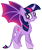 Size: 2388x2868 | Tagged: safe, artist:missitofu, artist:xpesifeindx, derpibooru import, twilight sparkle, bat wings, fangs, solo