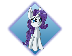 Size: 900x700 | Tagged: safe, artist:heir-of-rick, part of a set, rarity, pony, unicorn, cutie mark, impossibly large ears, solo