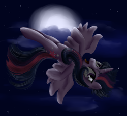 Size: 1650x1500 | Tagged: safe, artist:sakurawolfer, derpibooru import, twilight sparkle, twilight sparkle (alicorn), alicorn, pony, female, flying, mare, solo