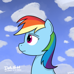 Size: 1200x1200 | Tagged: safe, artist:rapidstrike, derpibooru import, rainbow dash, pegasus, pony, drake, nothing was the same, parody