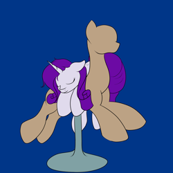 Size: 3600x3600 | Tagged: safe, artist:grennadder, rarity, pony, unicorn, exhausted, mannequin, ponyquin, sleeping, solo