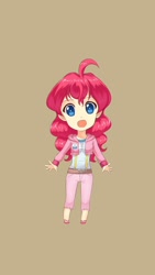 Size: 640x1136 | Tagged: safe, artist:mirakurunaito, pinkie pie, human, humanized, solo