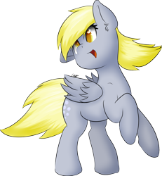 Size: 1046x1130 | Tagged: safe, artist:icy wings, derpy hooves, pegasus, pony, female, mare, simple background, solo