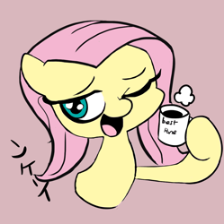 Size: 988x992 | Tagged: safe, artist:nekubi, edit, fluttershy, pegasus, pony, female, mare, solo