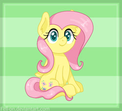 Size: 1100x1000 | Tagged: safe, artist:fell-on, fluttershy, pegasus, pony, female, mare, pink mane, solo, yellow coat