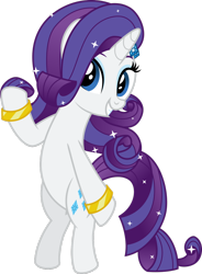 Size: 1024x1388 | Tagged: dead source, safe, artist:katequantum, rarity, pony, equestria girls, alternate hairstyle, bipedal, bracelet, equestria girls ponified, ponified, simple background, solo, transparent background, vector