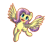 Size: 1024x1024 | Tagged: safe, artist:tikrs007, fluttershy, pegasus, pony, female, mare, pink mane, solo, yellow coat