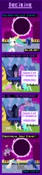 Size: 440x1820 | Tagged: safe, artist:zztfox, bon bon, daisy, flower wishes, lyra heartstrings, princess celestia, princess luna, sweetie drops, alicorn, pony, animated at source, comic