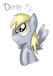 Size: 2480x3507 | Tagged: safe, artist:lila79, derpy hooves, pegasus, pony, bubble, female, mare, solo