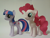 Size: 1080x810 | Tagged: safe, artist:robi, derpibooru import, pinkie pie, twilight sparkle, earth pony, pony, comparison, papercraft, pixiv