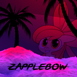 Size: 1024x1024 | Tagged: safe, artist:zapplebow, apple bloom, aesthetics, avatar, bust, portrait, solo