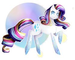 Size: 2247x1789 | Tagged: safe, artist:tsuukiusa, part of a set, rarity, pony, unicorn, rainbow power, raised hoof, simple background, smiling, solo, transparent background