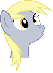 Size: 4414x5999 | Tagged: safe, artist:smokeybacon, derpy hooves, pegasus, pony, absurd resolution, female, head, mare, simple background, solo, transparent background, vector