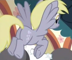 Size: 370x313 | Tagged: safe, screencap, derpy hooves, pegasus, pony, equestria games (episode), cropped, female, mare, plot