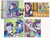 Size: 1594x1209 | Tagged: safe, edit, idw, babs seed, rarity, sweetie belle, pony, unicorn, alarm clock, and then there's rarity, bed, cape, clothes, cropped, doctor, door, eyes closed, eyeshadow, glasses, gloves, head mirror, looking at each other, loss (meme), lying down, magic, makeup, open mouth, quill, shirt, shocked, spa pony, telekinesis, thermometer