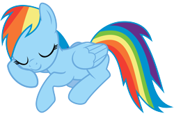 Size: 7200x4800 | Tagged: safe, artist:sapphire-beauty0, derpibooru import, rainbow dash, pegasus, pony, absurd resolution, cute, eyes closed, prone, simple background, sleeping, smiling, solo, svg, transparent background, vector