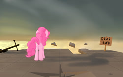 Size: 1000x625 | Tagged: safe, artist:kasaler, pinkie pie, earth pony, pony, female, mare, solo