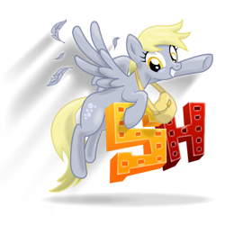 Size: 2953x2953 | Tagged: safe, artist:terkatoriam, derpy hooves, pegasus, pony, female, mare, solo, spaniard hooves