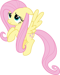 Size: 6000x7510 | Tagged: safe, artist:vulthuryol00, fluttershy, pegasus, pony, absurd resolution, flying, simple background, solo, transparent background, vector