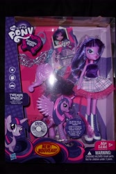 Size: 3072x4608 | Tagged: safe, derpibooru import, twilight sparkle, equestria girls, doll, figurine, humanized, merchandise, ponied up