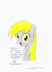 Size: 2496x3440 | Tagged: safe, artist:az-derped-unicorn, derpy hooves, pegasus, pony, female, mare, solo