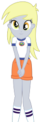 Size: 1500x4494 | Tagged: safe, artist:sketchmcreations, derpy hooves, equestria girls, legend of everfree, cute, derpabetes, female, looking at you, simple background, solo, transparent background, vector