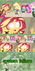 Size: 506x1024 | Tagged: safe, edit, edited screencap, screencap, sunset shimmer, better together, equestria girls, forgotten friendship, meme, midriff